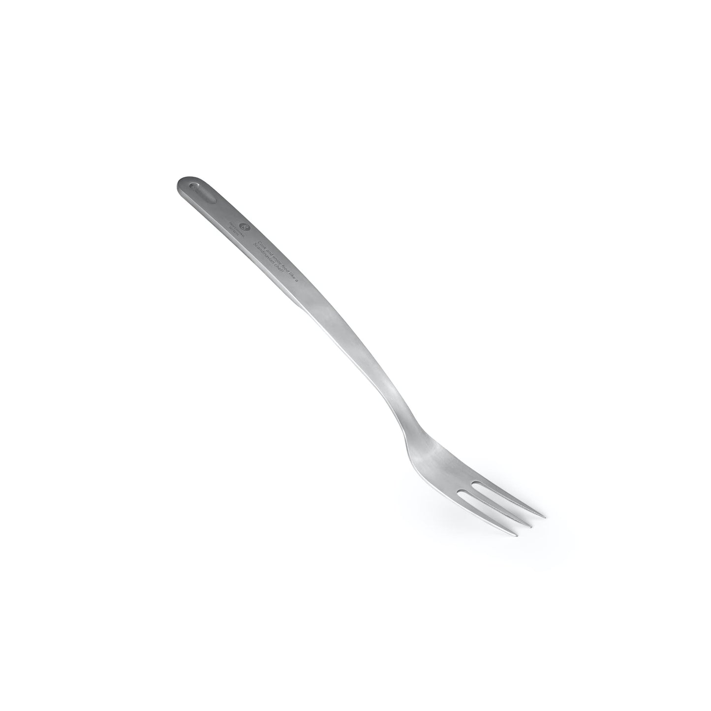 Frilagd bild på matlagningsgaffel
