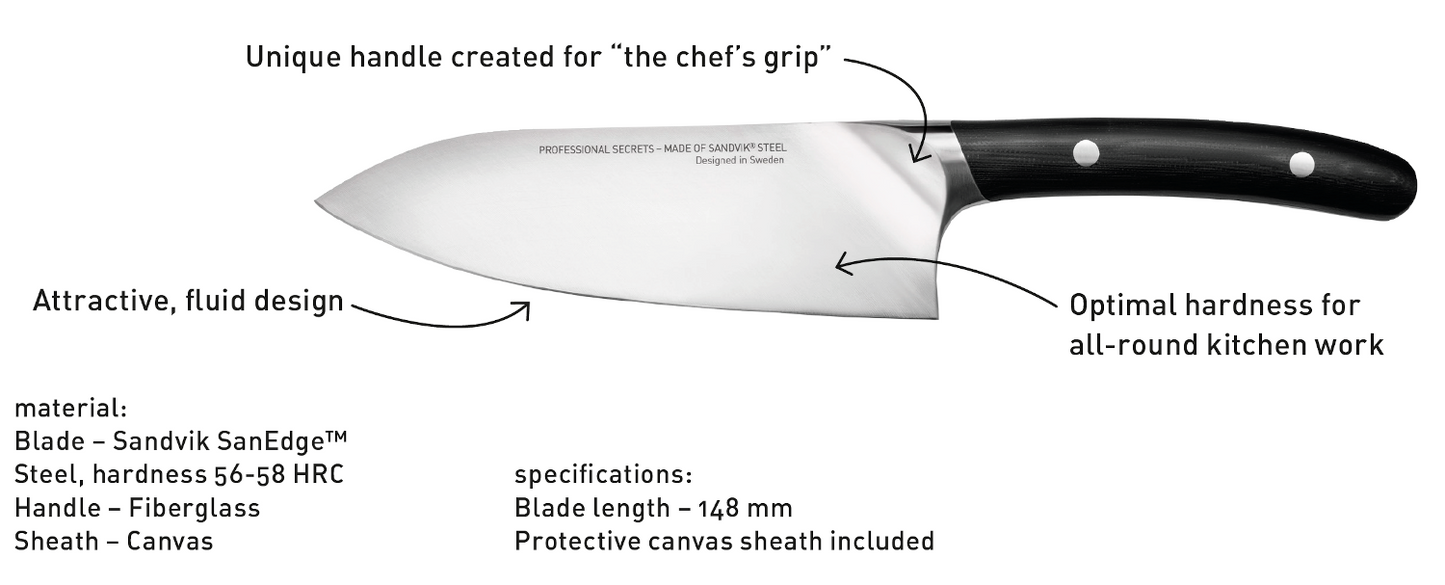 Le couteau du Chef - petit 148 mm